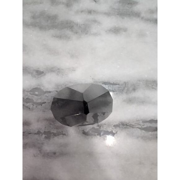 Alessandro Mandruzzato Murano Paperweight, Sommerso Glass Teardrop Faceted Decor - Picture 5 of 9